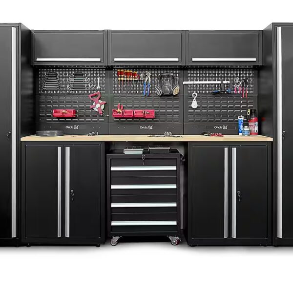 Workshop set, workshop equipment XXL SteelMaster 2.0 325 x 55 x 202 cm (11 pieces)