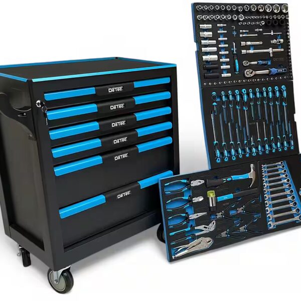 Workshop trolley 2064 Craftsman Edition filled with tools, automotive tool trolley equipped