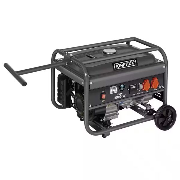 Petrol generator, 4-stroke generator, 2600 watt emergency power generator