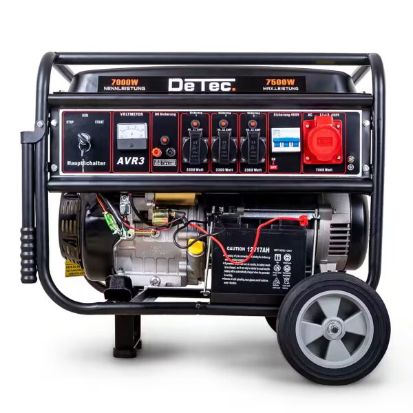 Petrol-powered generator 7 kW DT-LB7500E-3 400V high-voltage generator with electric start and 3-phase power