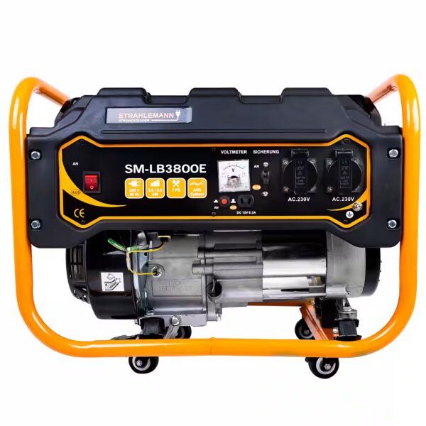3300 Watt gasoline-powered generator, 230V, with 7 HP, emergency power generator