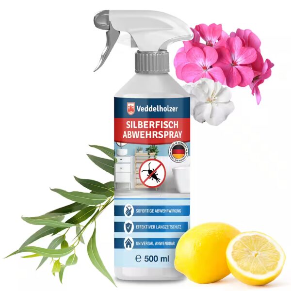 Insect spray 500 ml Paper & silverfish repellent spray Laboratory-tested effectiveness
