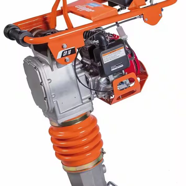 Petrol vibratory plate CR 16, Honda GX120 vibratory rammer, 70kg