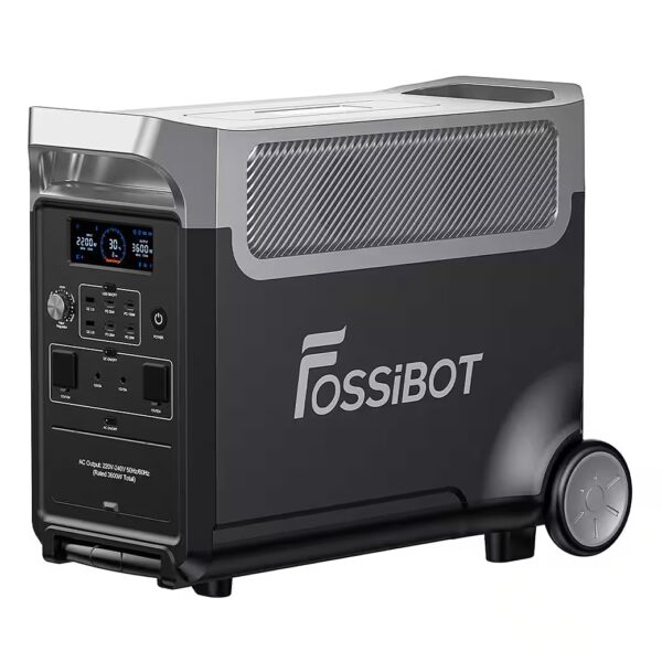F3600 PRO generator with 3840Wh LiFePO4 battery, 3600W AC output, portable power plant