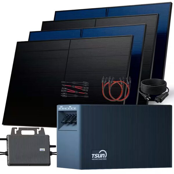 TSUN TSOL-DCU2000Lite 2000W balcony power plant with 2.01 kWh storage