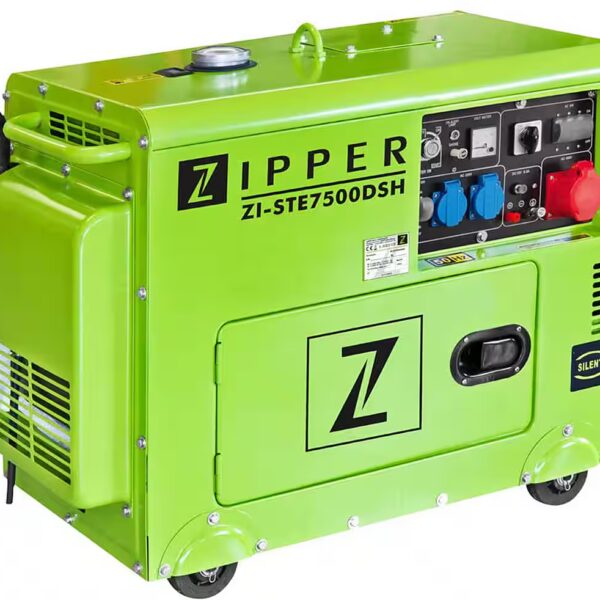 Power generator 6.5 kW, for construction sites, gardens and agricultural use