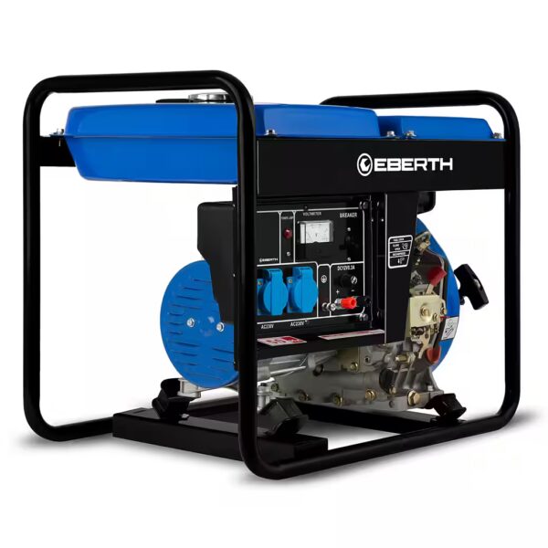 3.8 HP generator, 2000 W output, single-phase