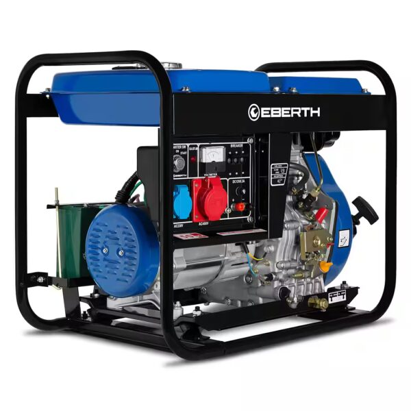 5000 Watt Diesel Emergency Power Generator, 10 HP Power Generator