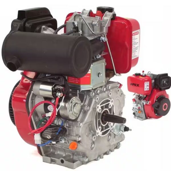 Diesel engine generator, stationary engine, electric start, 498cc, 12HP, 06286