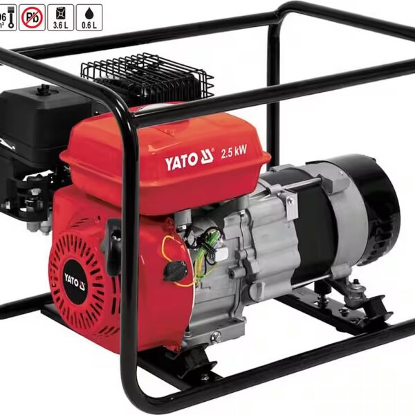 Power generator 2x230V, 2700W, AVR, emergency power generator