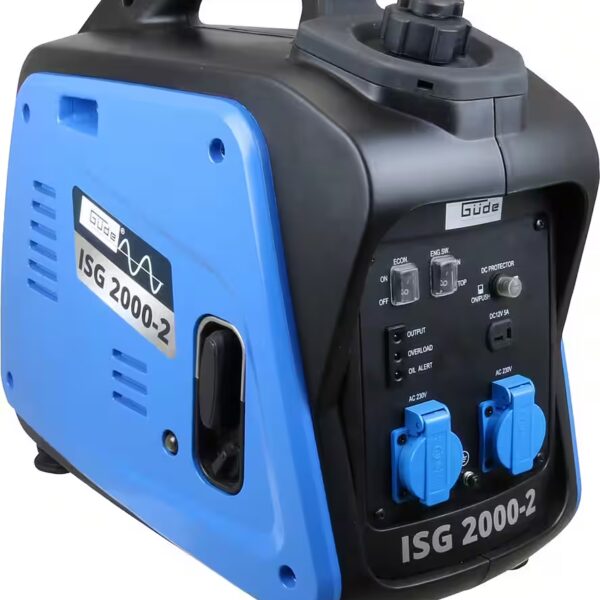 ISG 2000-2 generator 2.11 kW, including two 230 V sockets and charging cable