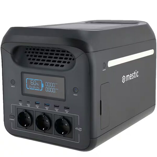 Portable Power Station MPS-1800 for Camping Solar generator PO4 1800W 1226Wh