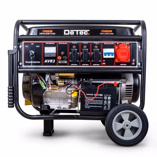 Power Generator Gasoline 7 kW DT-LB7500E-3 400V Power Generator E-Start 3-Phases