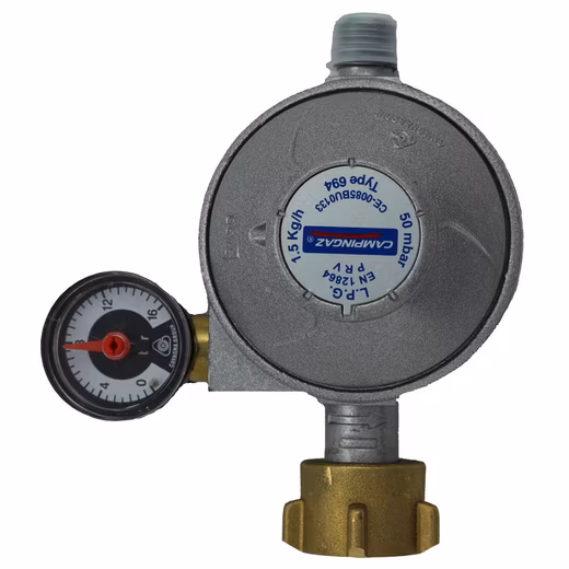 Gas cooker Campingaz universal safety regulator 50 mbar