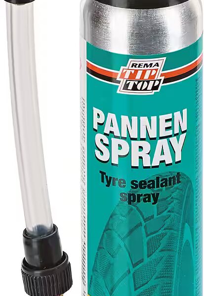 Tire repair kit, puncture spray