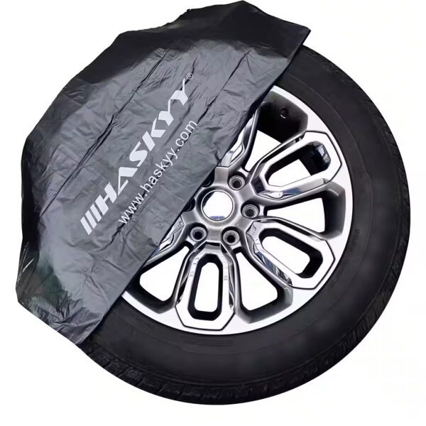 Tire bag 4 XXL tire bags 110x110 cm tire protective cover black