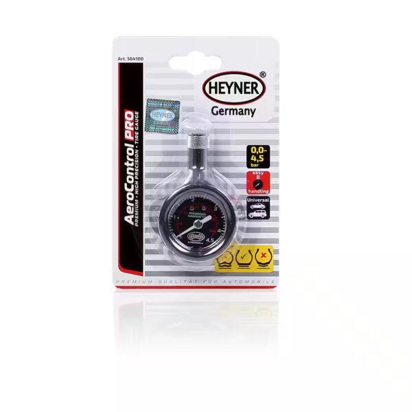 Tire pressure monitoring system, tire pressure gauge, air pressure gauge, manometer for tires up to 4.5 bar
