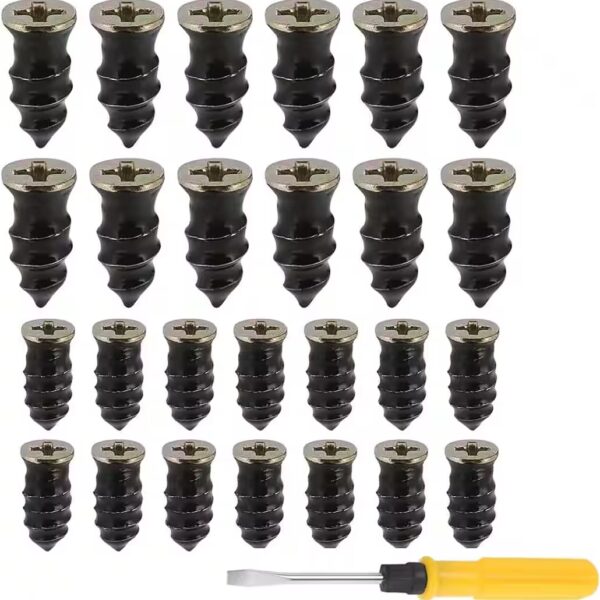 Tire repair kit, 40 pieces, tire repair kit for cars and motorcycles, tubeless repair kit