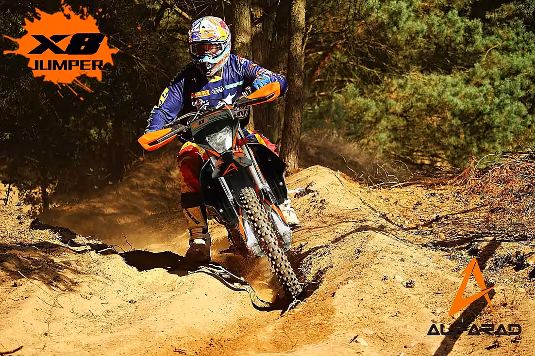 Dirt Bike 300cc Alfarad X8 Dirt Bike Full Suspension Enduro Cross Bike 21/19 Black - Image 10