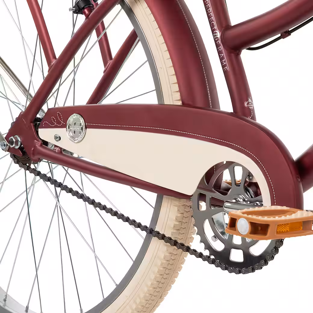 Cruiser Deluxe 26-inch Bicycle, Red - Image 10