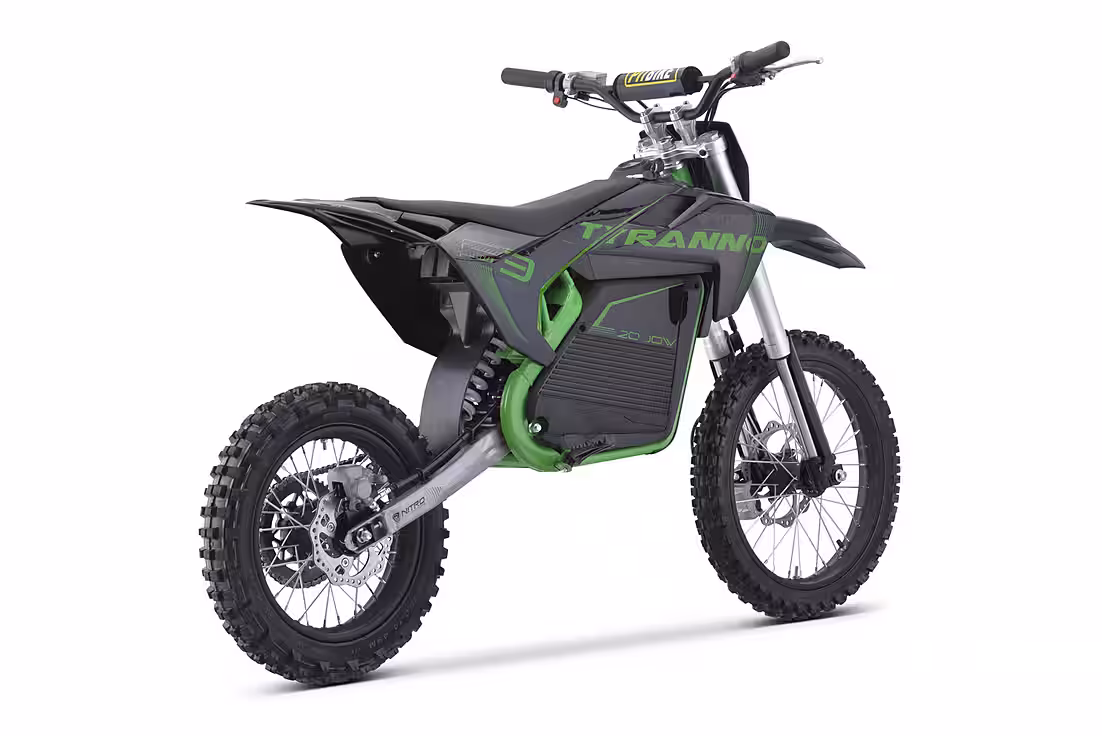 Cross bike E-Dirtbike Tyranno 2000W 72V 30Ah Lith 17" 14" - Image 2