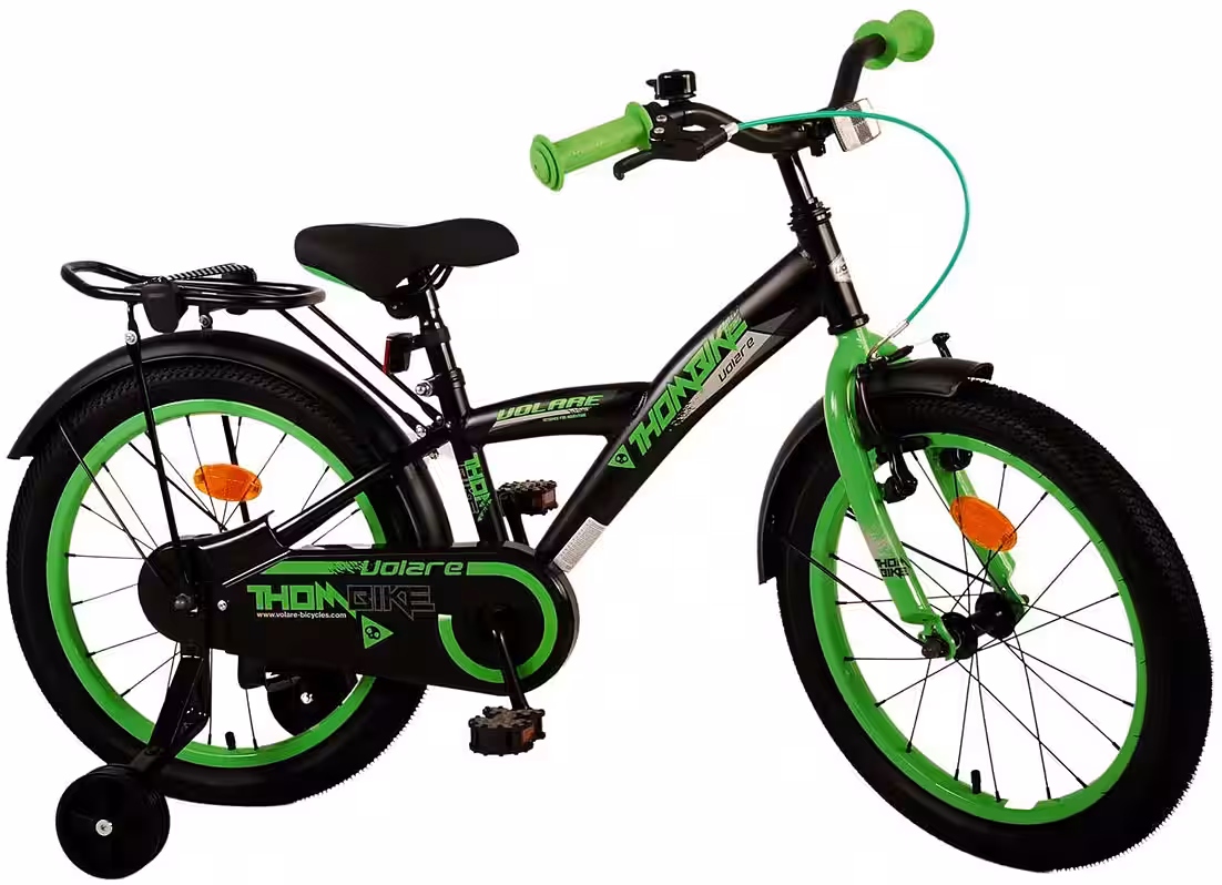 Children's bicycle 18 inch, boys' bicycle, kids' bike, bike, TB green 21794 - Image 2