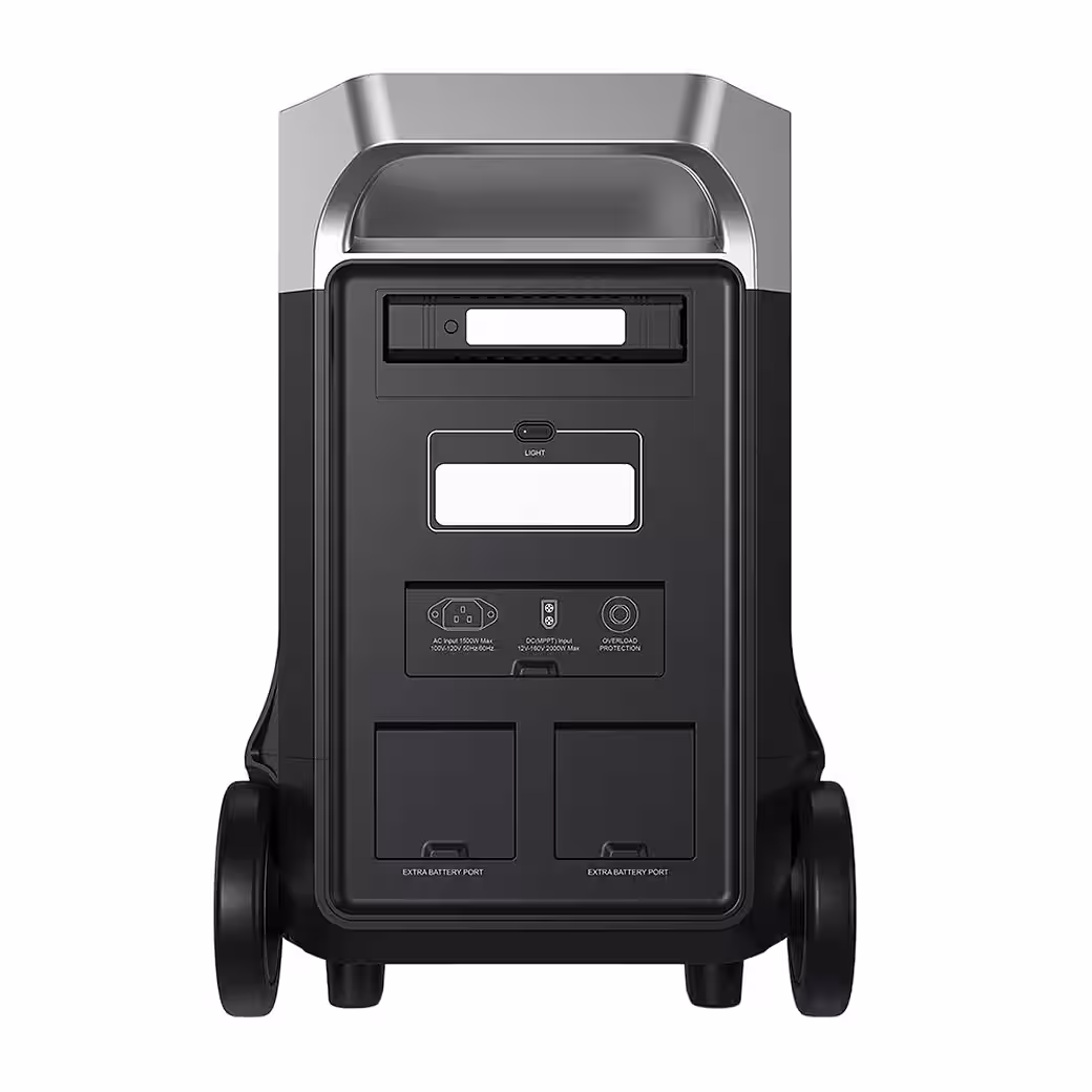 F3600 PRO generator with 3840Wh LiFePO4 battery, 3600W AC output, portable power plant - Image 2