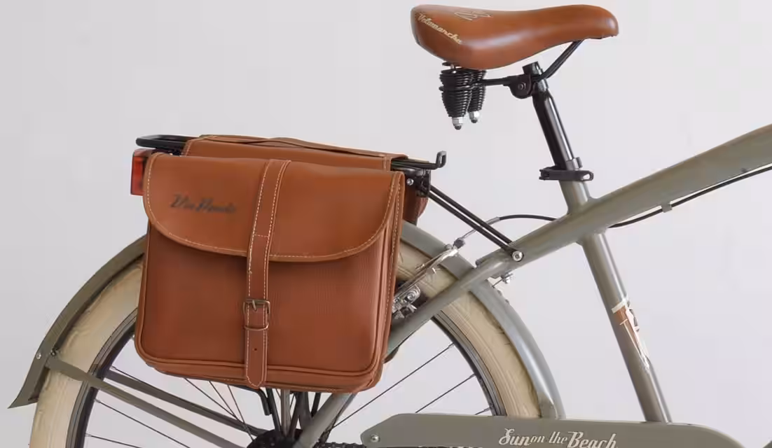 Cruiser CRUISER Sun on the beach MAN 6-speed derailleur gears, (2-piece set with double panniers), for men, derailleur gears - Image 3