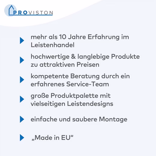 Polystyrene stucco moulding, 40 x 120 x 2000 mm, white, curtain strip - Image 3