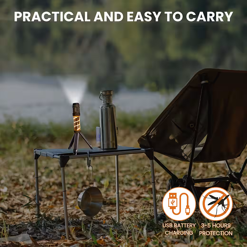 Insect repellent device, anti-mosquito lamp, tent lamp/pocket lamp Mygga + 6 anti-mosquito pads - Image 3