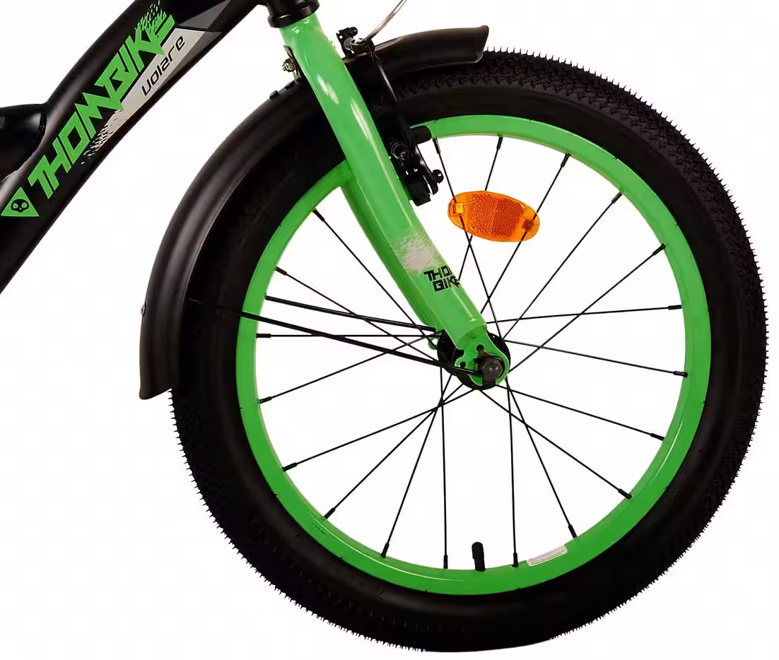 Children's bicycle 18 inch, boys' bicycle, kids' bike, bike, TB green 21794 - Image 4