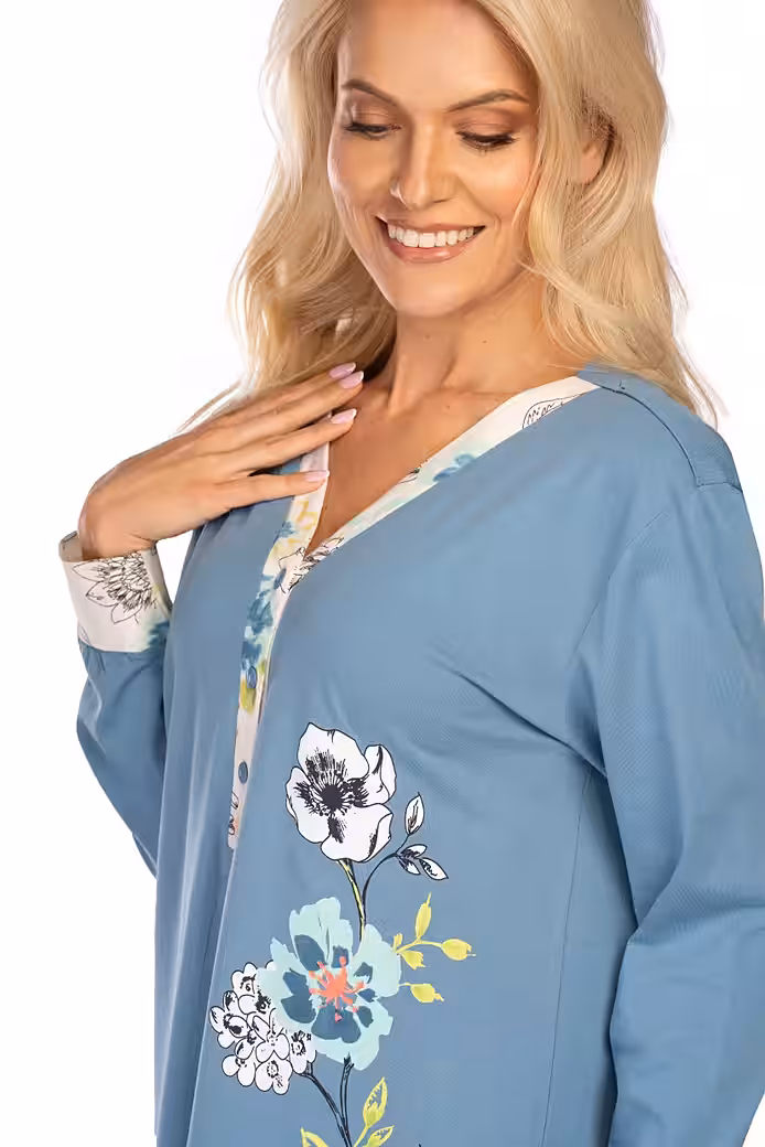 Women's Nightgown, 2-Pack DW328 (Value Pack, 2-pack) comfortable to wear - Image 5