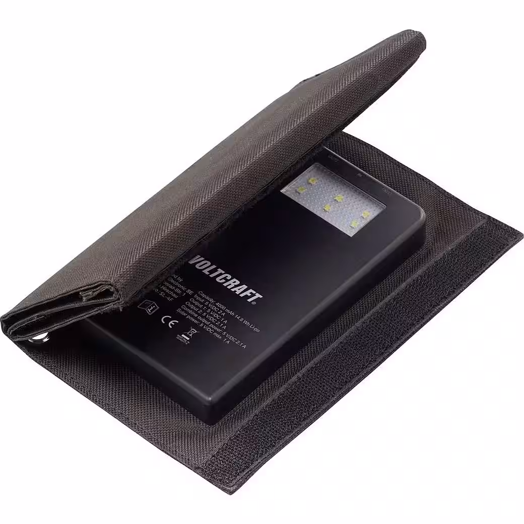 Power bank with 3 solar panels SL-4F solar charger - Image 5