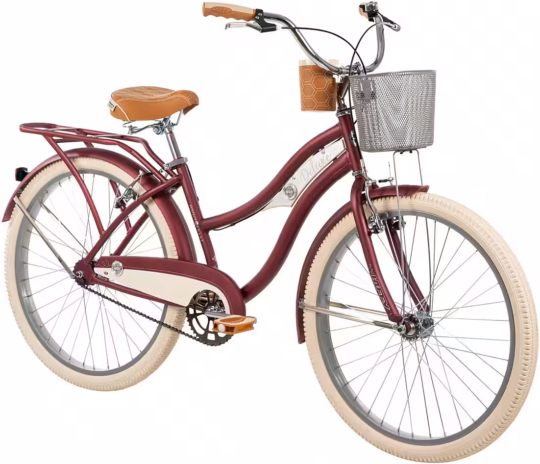Cruiser Deluxe 26-inch Bicycle, Red - Image 5