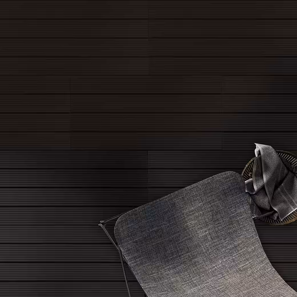 Click tiles WPC terrace decking Royal Anthracite, 60x30 cm, wood plank look, plank - Image 6