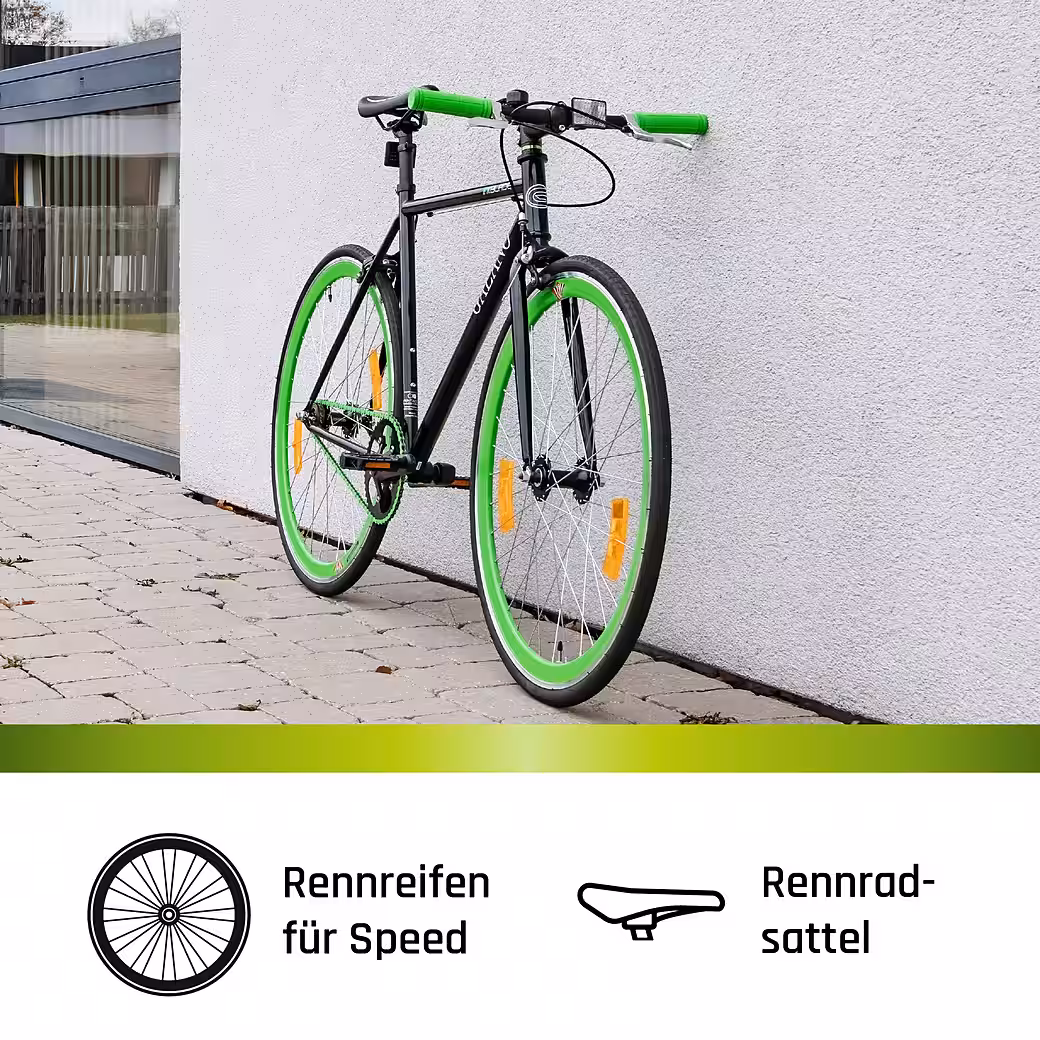 Singlespeed Blade 1-speed, no gears, fixie bicycle, singlespeed, women's/men's, 165-195 cm, retro urban bike - Image 6