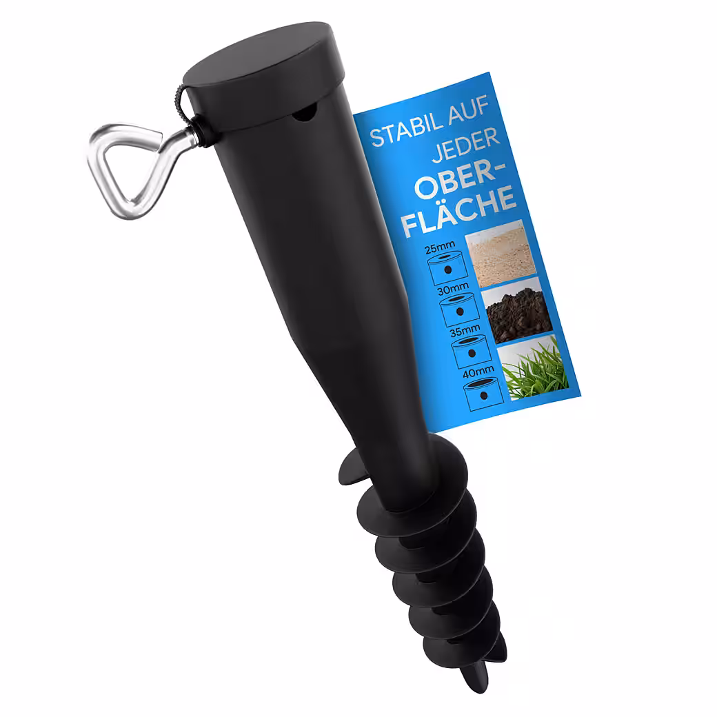 Umbrella holder, ground sleeve, umbrella stand for parasol Ø 25–45mm, umbrella holder - Image 7