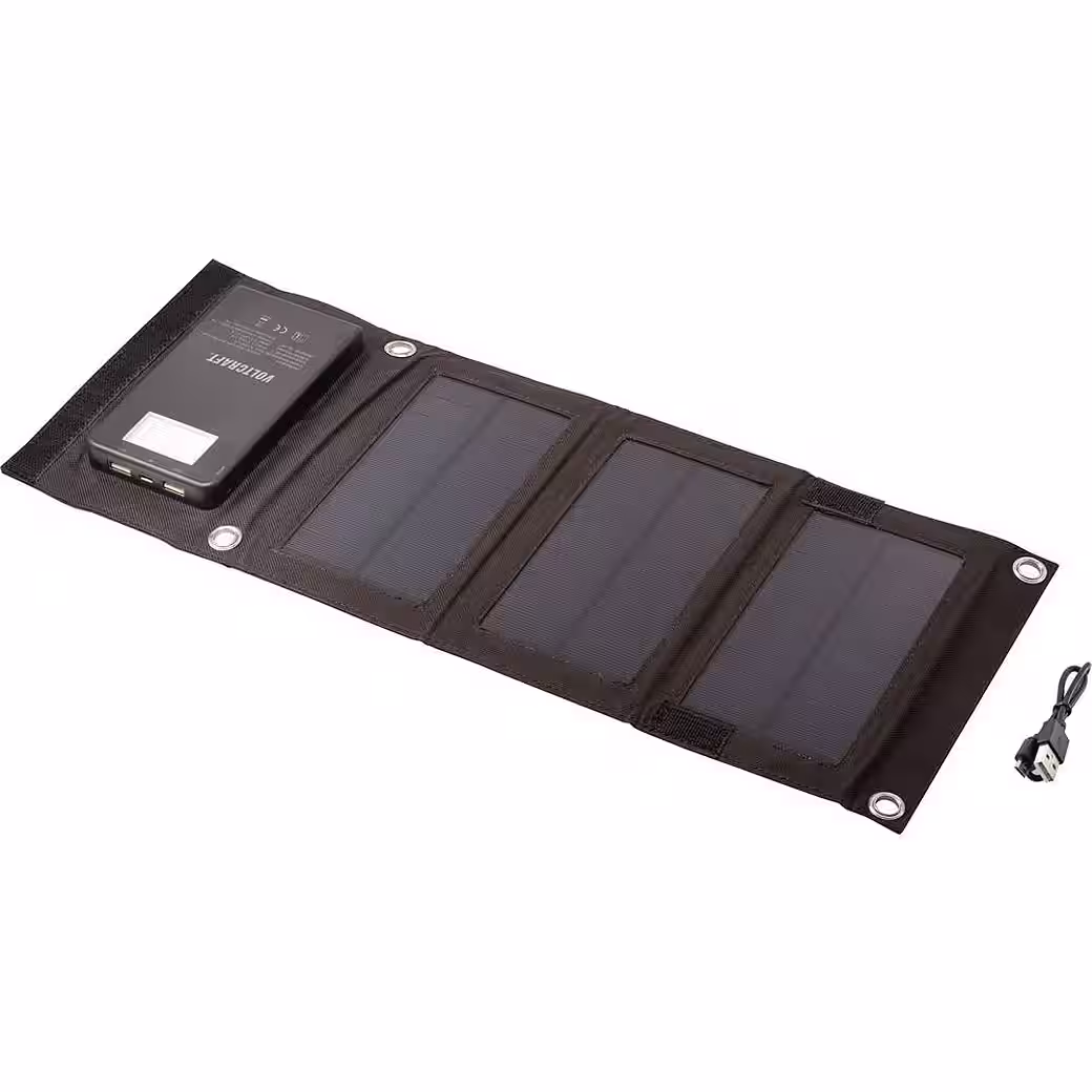 Power bank with 3 solar panels SL-4F solar charger - Image 7
