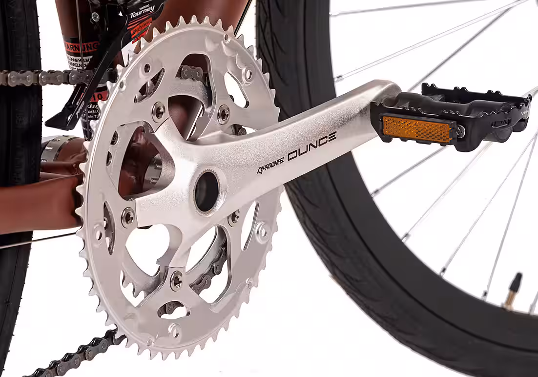 Gravel bike, road bike, 28'' G3006 brown, frame size 56 cm, Adore 14-speed Shimano Tourney derailleur, derailleur gears - Image 7