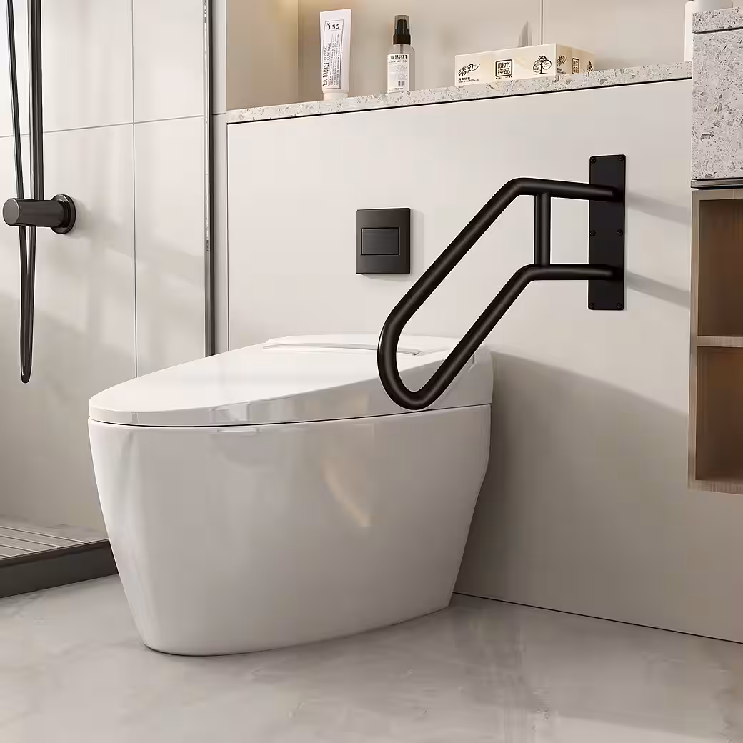 Stair railing 71 cm length, 8 cm height, U-shaped entrance railing - Image 8