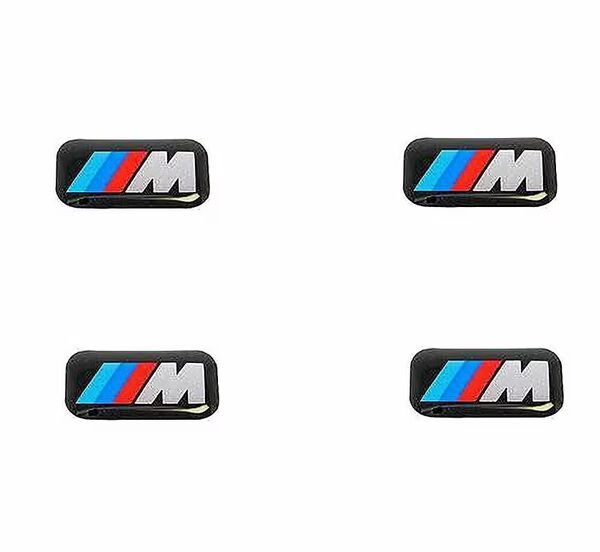 Rim stickers 4x ORIGINAL BMW emblem badge sticker M-sign alloy wheels