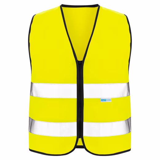 High-visibility vest children's high-visibility vest zipper - Image 8
