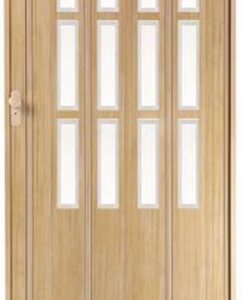 Folding Door Sliding Door Oak/Alder Window Lock H. 203cm Door width up to 85 cm