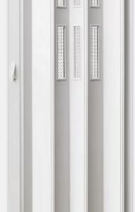 Folding Door Sliding Door Color White Window H. 202 cm Door width up to 96 cm pgl011