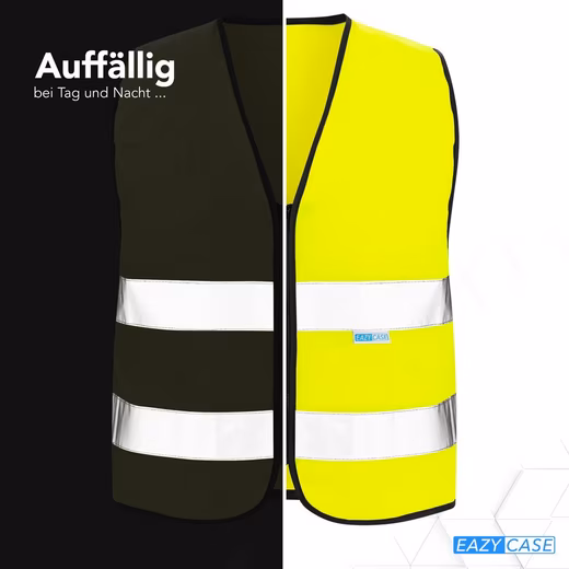 High-visibility vest children's high-visibility vest zipper - Image 9