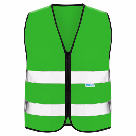 High-visibility vest children's high-visibility vest zipper - Image 14