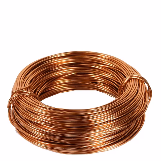 Aluminum wire - bronze - Ø 2 mm x 60 m - 500 g