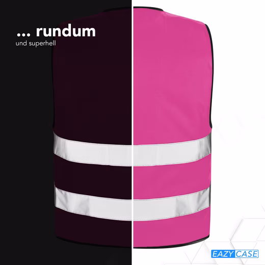 High-visibility vest children's high-visibility vest zipper - Image 22