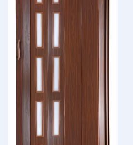 Folding Door Sliding Door Mahogany Window H. 201 cm for Door Width up to 94 cm st5