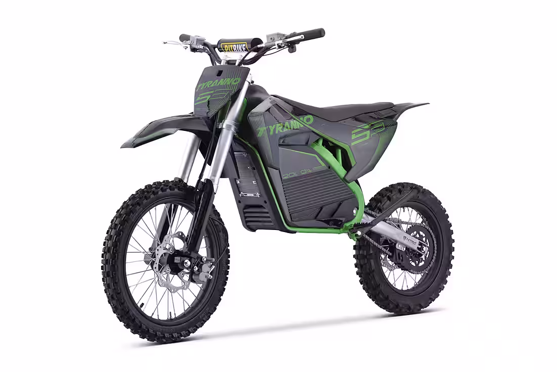 Cross bike E-Dirtbike Tyranno 2000W 72V 30Ah Lith 17" 14" - Image 6
